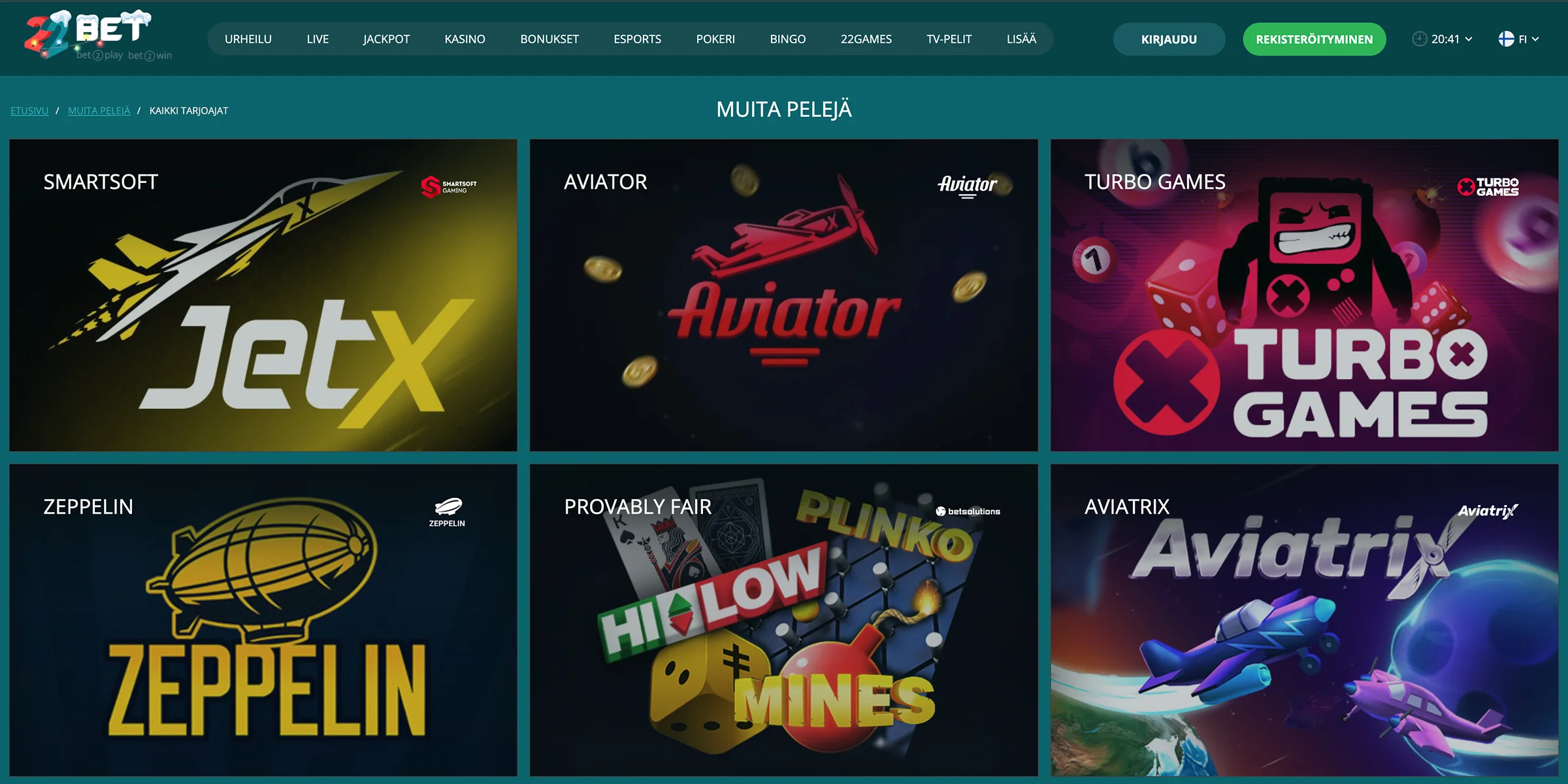 22Bet verkossa 22Bet verkossa